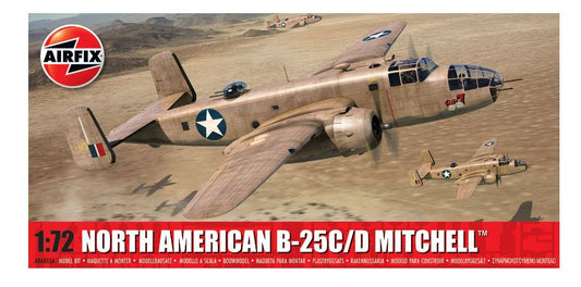 NORTH AMERICAN B-25C D MITCHELL KIT 1:72 - Airfix - A06015A