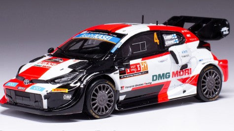 TOYOTA YARIS WRC N.1 RALLY YPERN 2022 LAPPI-FERM 1:43 - Ixo Model - RAM874