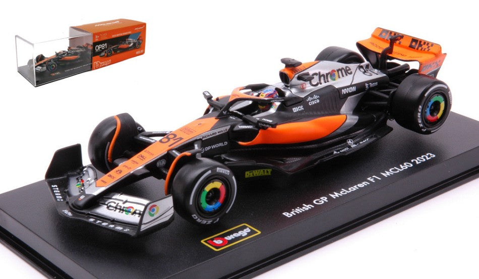 McLaren - MCL60 n°81 (2023) 1:43 - Oscar Piastri - British GP - With D ...