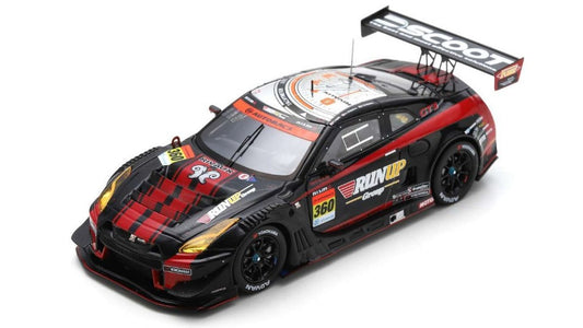 RUNUP RIVAUX GT-R N.360 GT300 SUPER GT 2022 TAKAYUKI AOKI-ATSUSHI TANAKA - Spark Model - SGT036