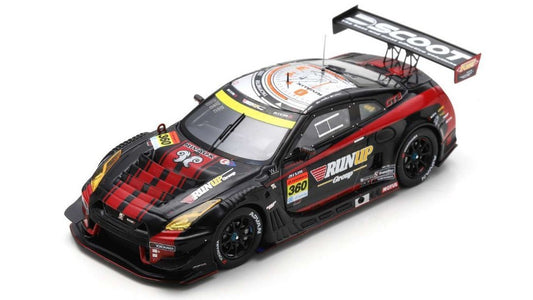 RUNUP RIVAUX GT-R N.360 SUPER GT300 2023 T.AOKI-A.TANAKA-T.OTAKI 1:43 - Spark Model - SGT091