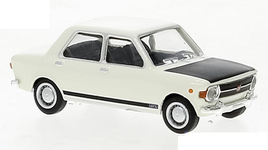 FIAT 128 WHITE/BLACK 1:87 - Brekina - BRE22536