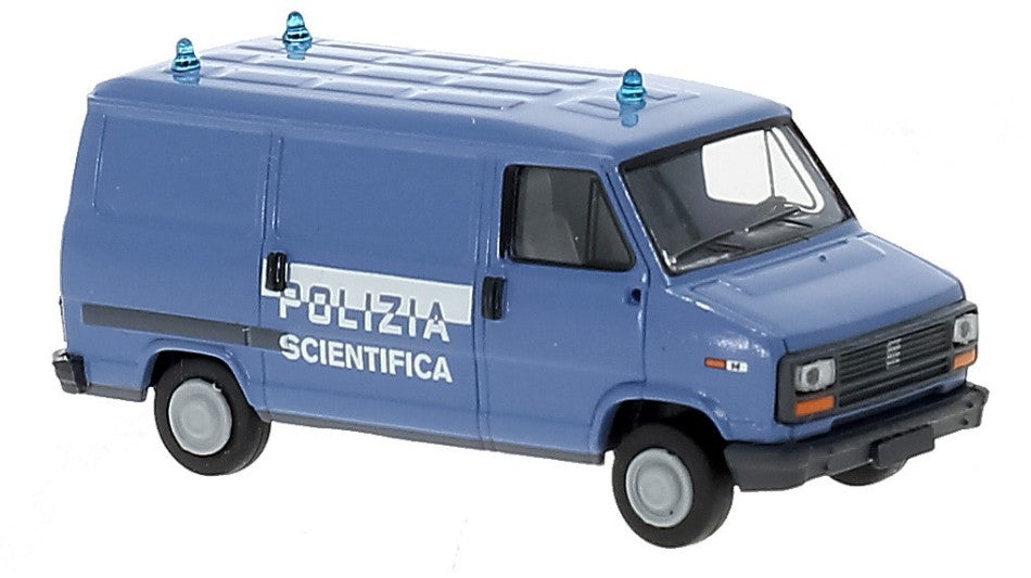 FIAT DUCATO BOX WAGON POLIZIA SCIENTIFICA 1:87 - Brekina - BRE34917