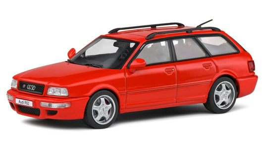 AUDI AVANT RS2 1995 LAZER RED 1:43 - Solido - SL4310102