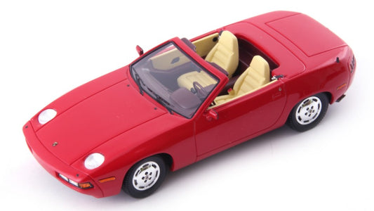 PORSCHE 928 CONVERTIBLE CARELLI DESIGN 1981 RED 1:43 - Avenue43 - AVN60107