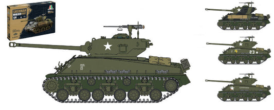 M4A3EB SHERMAN FURY KIT 1:56 - Italeri - IT25772