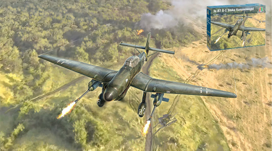 JUNKER JU-87 G-1 STUKA KANONENVOGEL KIT 1:48 - Italeri - IT2830