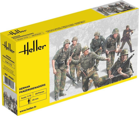 GERMAN PANZERGRENADIERS KIT 1:72 - Heller - HL49606