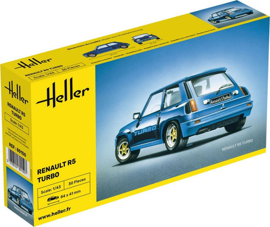 RENAULT 5 TURBO  KIT 1:43 - Heller - HL80150