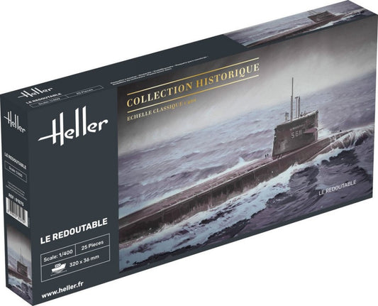 U-BOOT S/M REDOUTABLE KIT 1:400 - Heller - HL81075