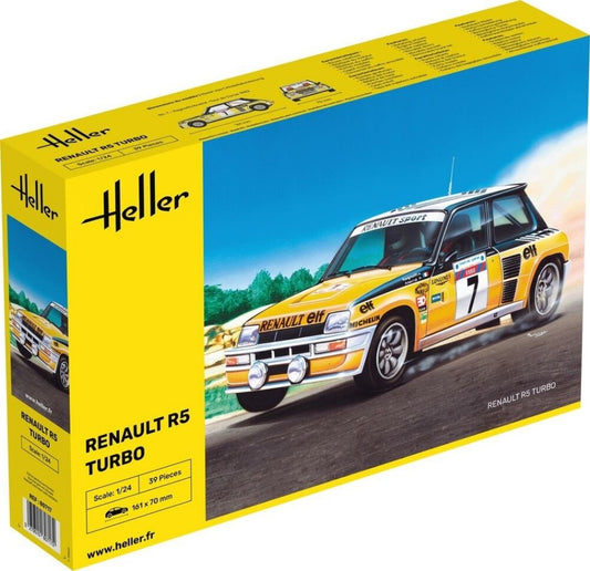 RENAULT R5 TURBO KIT 1:24 - Heller - HL80717