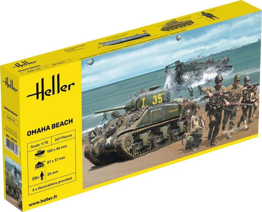 OMAHA BEACH KIT 1:72 - Heller - HL50332