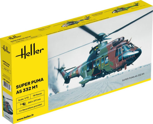SUPER PUMA AS 332 M1 KIT 1:72 - Heller - HL80367