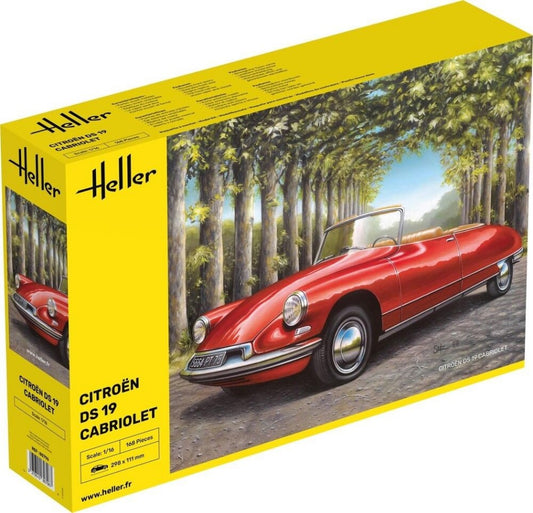 CITROEN DS 19 CABRIOLET KIT 1:16 - Heller - HL80796