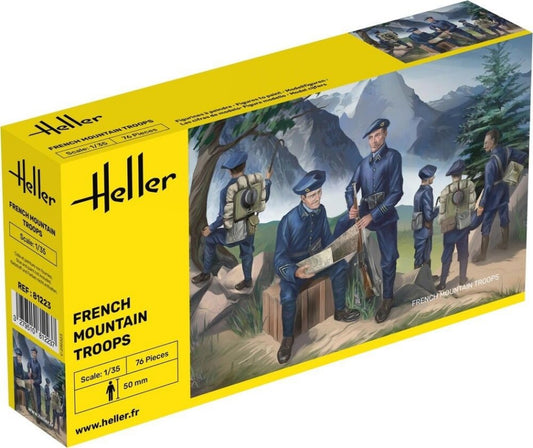 FRENCH MOUNTAIN TROOPS KIT 1:35 - Heller - HL81223