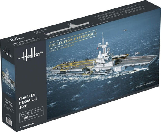 CHARLES DE GAULLE KIT 1:400 - Heller - HL81072