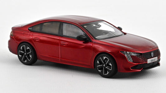 PEUGEOT 508 GT HYBRID 2023 ELIXIR RED 1:43 - Norev - NV475831