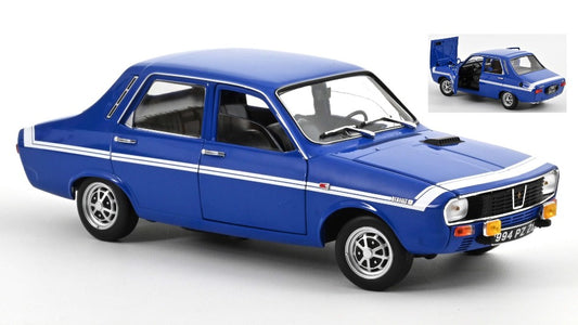 RENAULT 12 GORDINI 1971 BLEU DE FRANCE BLUE 1:18 - Norev - NV185248