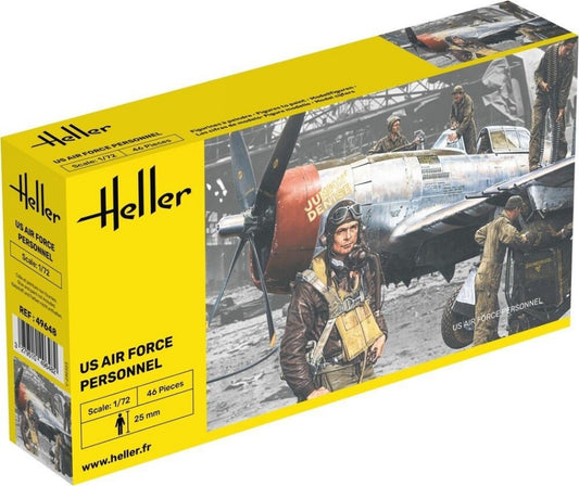 US AIR FORCE PERSONAL KIT 1:72 - Heller - HL49648