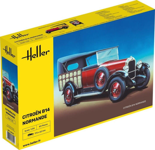 CITROEN B14 NORMANDE KIT 1:24 - Heller - HL80729