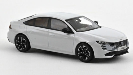 PEUGEOT 508 GT HYBRID 2023 OKENITE WHITE 1:43 - Norev - NV475832
