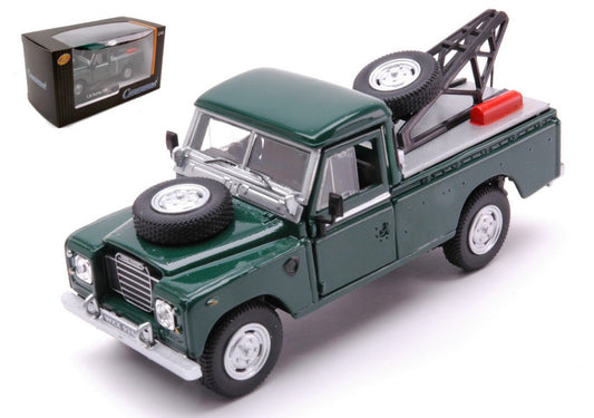 LAND ROVER SERIES 109 PICK UP TOW TRUCK GREEN 1:43 - Cararama - CA54041