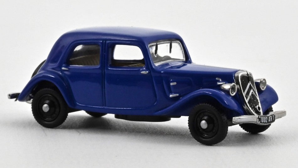 CITROEN 11 AL 1938 EMERAUDE BLUE 1:87 - Norev - NV153009