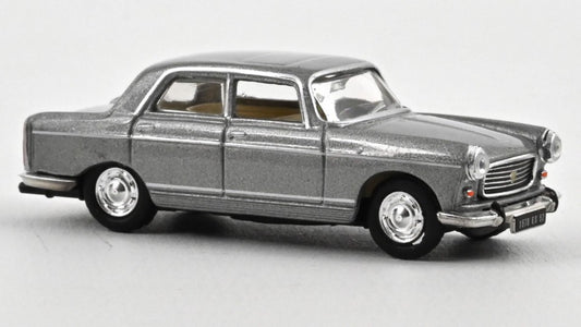PEUGEOT 404 1968 GREY METALLIC 1:87 - Norev - NV474449