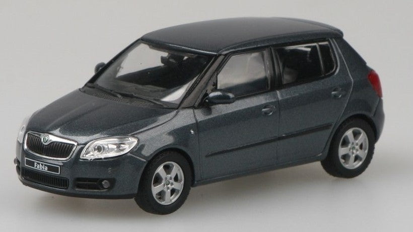 SKODA FABIA II 2006 ANTRACITE 1:43 - Abrex - AB008CF