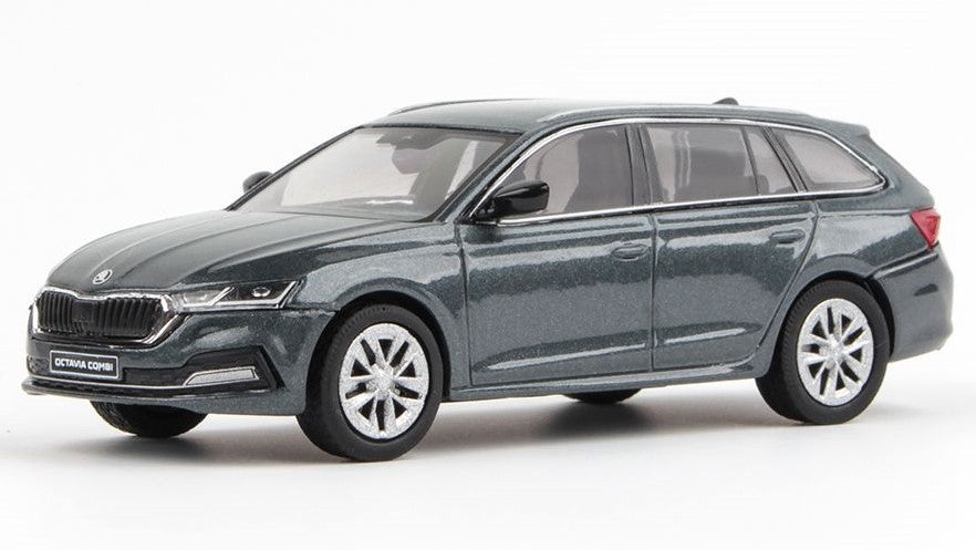 SKODA OCTAVIA IV COMBI 2020 MET.QUARTZ GREY 1:43 - Abrex - AB038CS