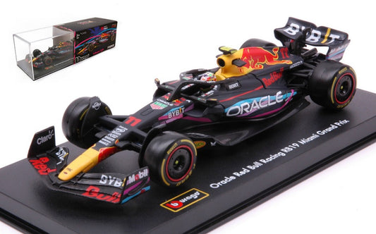 RED BULL RACING RB19 N.11 2nd MIAMI GP 2023 S.PEREZ SIGNATURE 1:43 - Burago - BU38083PM