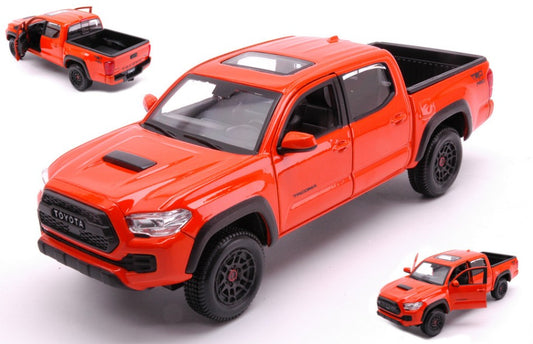 TOYOTA TACOMA PICK UP 2021 ORANGE 1:24 - Maisto - MI32910O