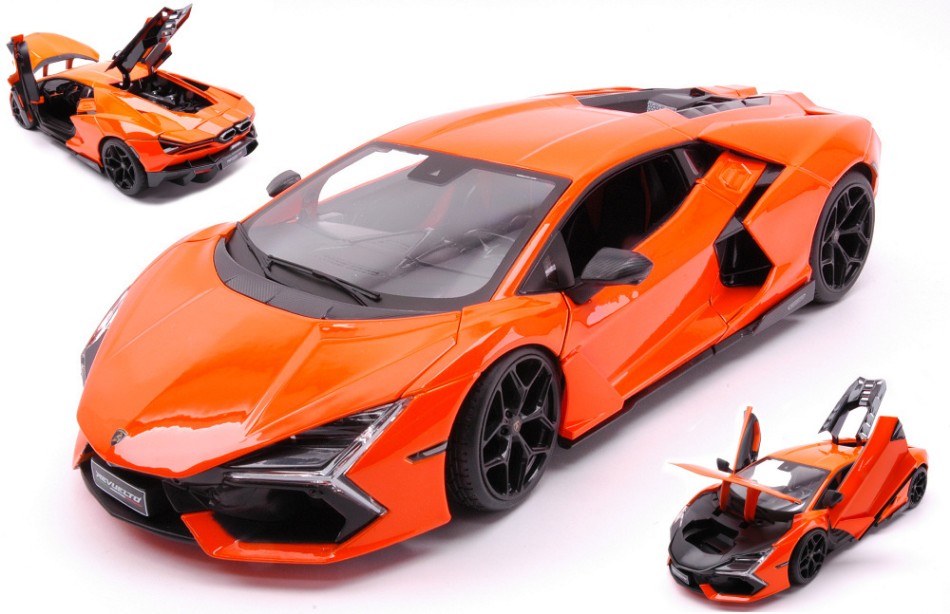 LAMBORGHINI 74X REVUELTO ORANGE 1:18 - Maisto - MI31463O