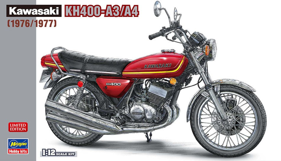 KAWASAKI KH400 A3/A4 1976-77  KIT 1:12 - Hasegawa - HA21754