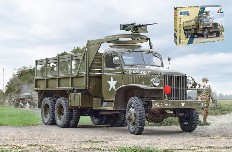 GMC 2,5 Ton. 6x6 TRUCK D-DAY 80th ANNIVERSARY KIT 1:35 - Italeri - IT6271