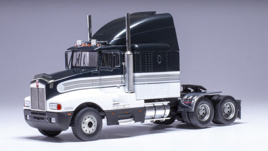 KENWORTH T600 A 1986 BLACK/WHITE 1:43 - Ixo Model - TR183