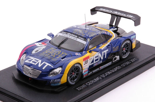 ZENT CERUMO SC430 N.38 SUPER GT500 2011 1:43 - Ebbro - EB44554