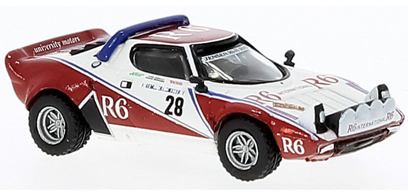 LANCIA STRATOS HF N.28 R6 1982 1:87 - Brekina - BRE29661