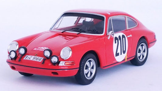 PORSCHE 911 T 1st MONTE CARLO RALLY 1968 ELFORD-STONE 1:43 - Trofeu - TFDSN173