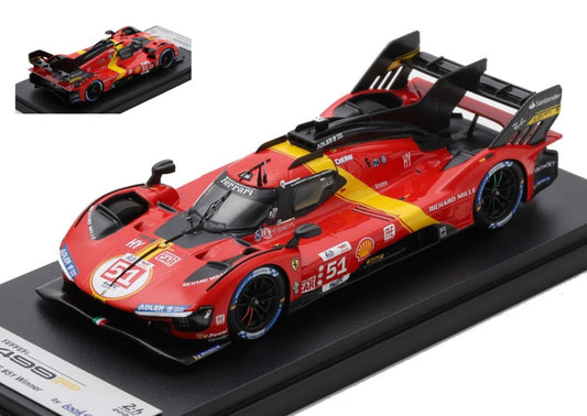 FERRARI 499P N.51 WINN.LE MANS 2023 PIER GUIDI/CALADO/GIOVINAZZI 1:43 - Looksmart - LSLM162