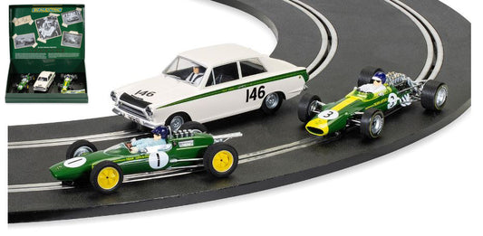 JIM CLARK COLLECTION TRIPLE PACK Pz.3 SLOT 1:32 - Scalextric - C4395A