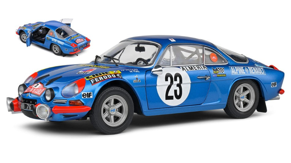 ALPINE A110 1600S N.23 RALLYE MONTE CARLO 1972 NICOLAS-VIAL 1:18 - Solido - SL1804208