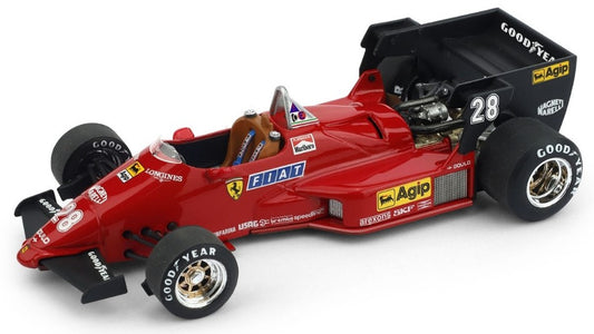 FERRARI 126 C 4 R.ARNOUX 1984 N.28 2nd S.MARINO GP 1:43 - Brumm - BM0143