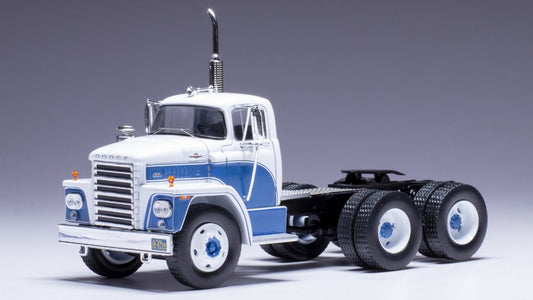DODGE LCF CT 9000 1960 WHITE/BLUE 1:43 - Ixo Model - TR185