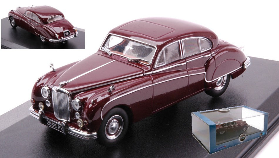 JAGUAR MK IX IMPERIAL MAROON 1:43 - Oxford - OXF43JAG9005