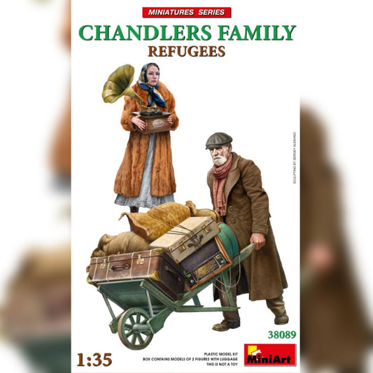 REFUGES CHANDLERS FAMILY KIT 1:35 - Miniart - MIN38089