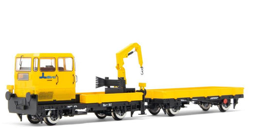 FS MAINTENANCE TRACTOR KLV 53 YELLOW LIVERY SIRTI EP.V 1:87 - Rivarossi - HR2910