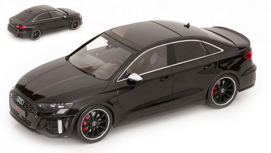 AUDI RS3 LIMOUSINE 2022 BLACK "IXO FOR MCG" 1:18 - Ixo Model - MCG18450