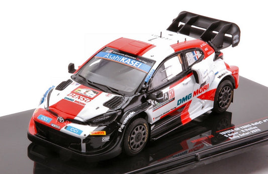 TOYOTA GR YARIS RALLY1 N.1 SAFARI RALLY 2022 OGIER/VEILLAS 1:43 - Ixo Model - RAM857
