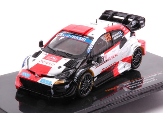 TOYOTA YARIS WRC N.69 RALLY MONTE CARLO 2023 ROVANPERA-HALTTUNEN 1:43 - Ixo Model - RAM898